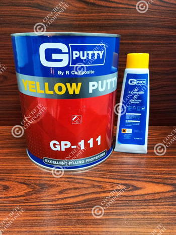 สีโป๊วเหลือง YELLOW PUTTY GP-111
