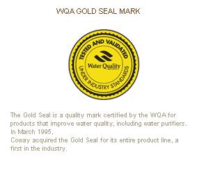 WQA Goal Seal Mark (The Water Quality Association)