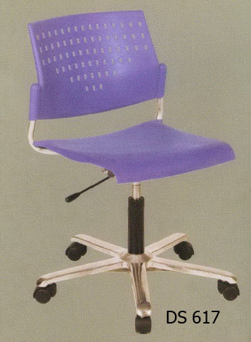เก้าอี้ทำงาน มีล้อ ที่นั่งปรับระดับสูงต่ำได้ DS-44 1