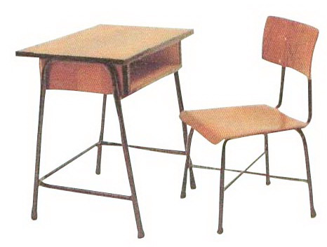 S-11 โต๊ะและเก้าอี้นักเรียน สปช.