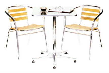 เก้าอี้อลูมิเนียม T-65/ชุดโต๊ะเก้าอี้อลูมิเนียม (เลิกผลิต)