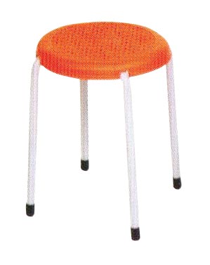 เก้าอี้กลมเหล็กCD-98/เก้าอี้กลมซ้อนได้ 1