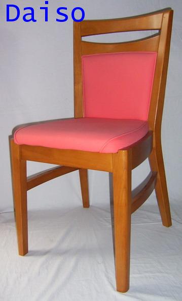 เก้าอี้ไม้/เก้าอี้อาหารไม้ยางพารา DF-3
