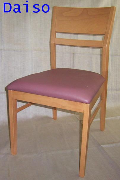 DF-7, เก้าอี้อาหารไม้  ทำจากไม้ยางพารา