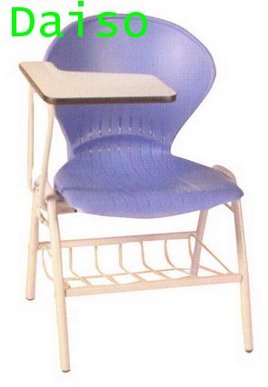 เก้าอี้เลคเชอร์ เก้าอี้เลคเชอร์เหล็ก เก้าอี้เลคเชอร์เหล็กมีตะแกรงวางของ/LC-22