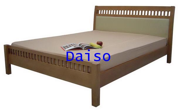 DS Rubber wood Bed-4, เตียงไม้ยางพารา
