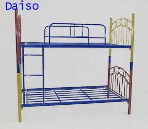 เตียงเหล็ก2ชั้น สีแฟช้นแยกเป็นเตียงเดี่ยวได้, DS Bed-24