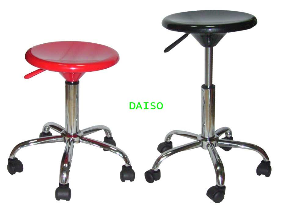 D-AB-013_เก้าอี้สตูลบาร์เตี้ยมีล้อ/เก้าอี้สำนักงาน,เก้าอี้สตูลเตี้ยปรับระดับสูงต่ำได้