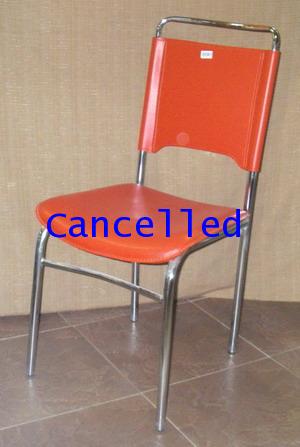 เก้าอี้เหล็กชุบโครเมี่ยม/เก้าอี้ เก้าอี้เหล็กชุบโครเมี่ยม - CD-188 เลิกผลิตแล้ว