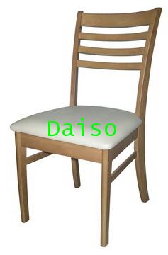 เก้าอี้อาหารไม้ยางพารา/DPC-058 เฟอร์นิเจอร์ไม้ยางพารา 2