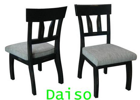 DPC-080 เก้าอี้4ขาไม้ยางวินเทจสไตล์  ลดราคาล้างสต็อค 1