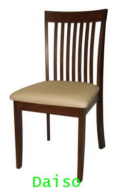 เฟอร์นิเจอร์ไม้ เก้าอี้ไม้ยางพารา/ DPC-105 1