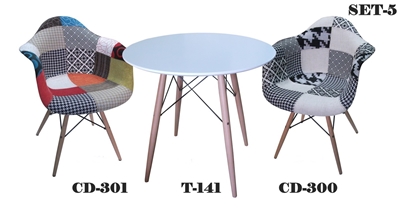 สินค้าโปรโมชั่น เซ็ตโต๊ะ+เก้าอี้โมเดิร์น 2