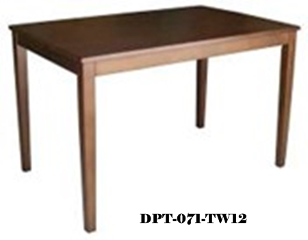 ชุดโต๊ะเก้าอี้อาหารไม้ยาง เฟอร์นิเจอร์ชุดโต๊ะอาหารไม้ยางพารา/DS-DN 48 3
