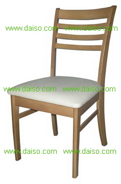 เก้าอี้อาหารไม้ยางพารา/DPC-058 เฟอร์นิเจอร์ไม้ยางพารา