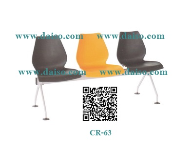 เก้าอี้แถว Monoshell 3 ที่นั่ง CR-63-3 1
