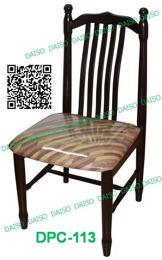 เก้าอี้ร้านอาหาร เก้าอี้อาหารไม้ยางพารา_DPC-802