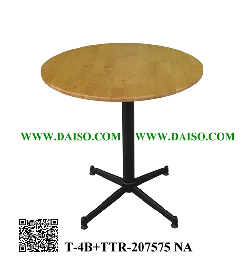 ขาโต๊ะพร้อมหน้าโต๊ะ/โต๊ะรับประทานอาหาร T-4B+TTR-207575 NA