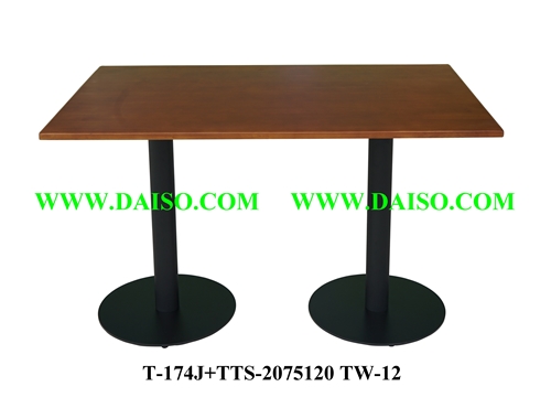 ขาโต๊ะพร้อมหน้าโต๊ะ / โต๊ะรับประทานอาหาร T-174J+TTS-2075120 TW-12