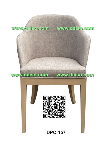 เก้าอี้ไม้ยางพารา หุ้มเบาะ / เก้าอี้ทานอาหาร DPC-157 3