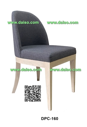 เก้าอี้ร้านอาหาร เก้าอี้ไม้ยางพารา หุ้มเบาะ หรัส DPC-160 3