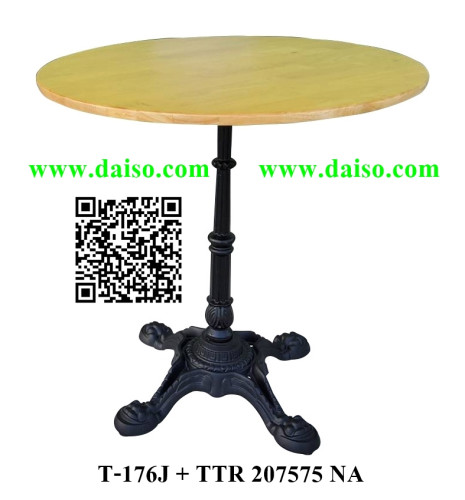 ขาโต๊ะเหล็กหล่อทรงโรมัน ขา4แฉก / ขาโต๊ะเหล็กหล่อสวยๆ / T-176 NEW 6