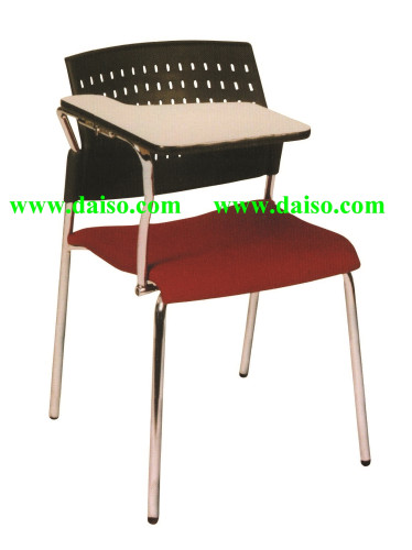 เก้าอี้เลคเชอร์ ที่นั่งเบาะหนัง  ขาเหล็กชุปโครเมี่ยม รหัส LC-11