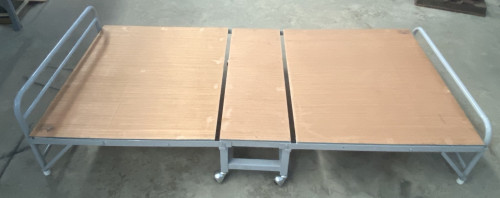 เตียงเสริมพร้อมที่นอนขนาด 3 ฟุต พับได้  มีล้อ / เตียง_Guest Extra Bed/ รหัส DS-Bed-18 4