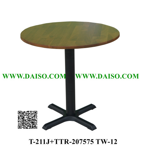 ขาย ขาโต๊ะเหล็ก4แฉก พ่นสีดำ /ขาโต๊ะอาหารสำเร็จรูป/ รหัส T-211J 6