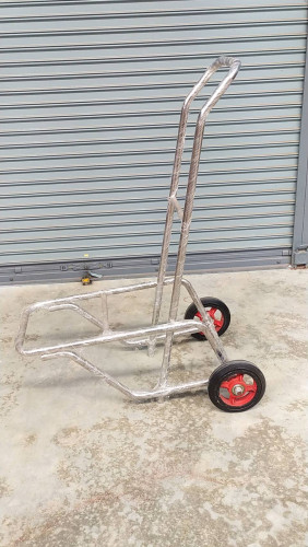 รถเข็นเก้าอี้จัดเลี้ยง รถเข็นสแตนเลส เกรด 304 / รหัส CB-16