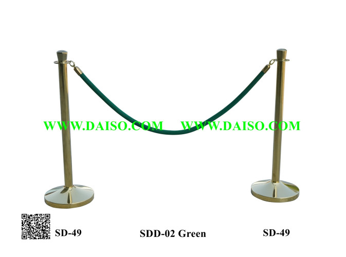 เสากั้นทางเดิน สแตนเลส  สีทอง SD-49 3
