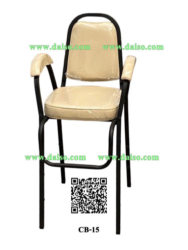 จำหน่ายเก้าอี้จัดเลี้ยงเด็ก CB-15 หนังเทียม PVC สีม่วงเข้ม ขาเหล็กชุบโครเมี่ยม ราคาพิเศษ 1
