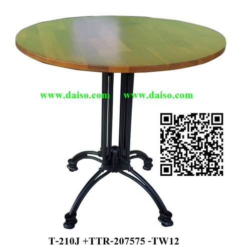 ขาโต๊ะอลูมิเนียม / ขาโต๊ะสำเร็จรูป ทรงหลุยส์ 4 แฉก / ระหัส T-210J 3