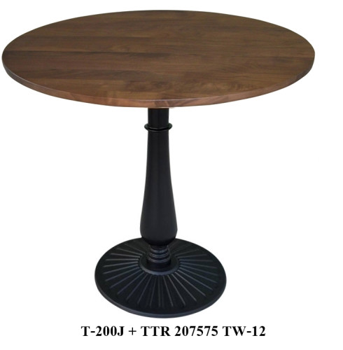 ขาโต๊ะพร้อมหน้าโต๊ะ / โต๊ะรับประทานอาหาร / T-200J+TTR-207575 TW-12 3