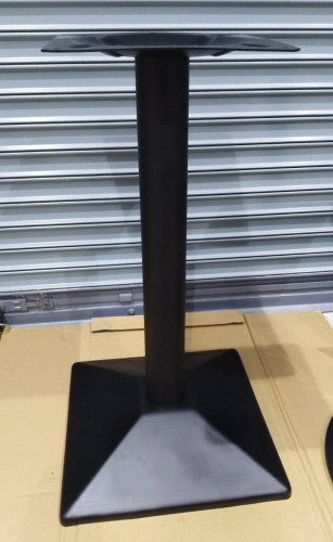 ขาโต๊ะเหล็กปั๊ม ฐานพีระมิด สีดำ ขาโต๊ะเหล็กสำเร็จรูป _T-166J 7