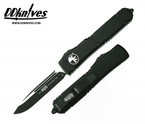 มีดออโต้ Microtech Ultratech S/E OTF Automatic Knife Tactical Black Blade, Black Handles (121-1T)