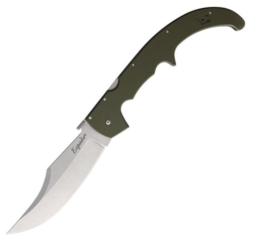มีดพับ Cold Steel XL Espada Folding Knife AUS-10A Stonewashed Blade, OD Green G10 (62MGC-ODSW)