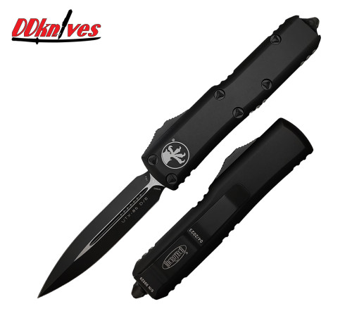 มีดออโต้ Microtech UTX-85 D/E OTF Automatic Knife Black Tactical, Black Handles (232-1T)