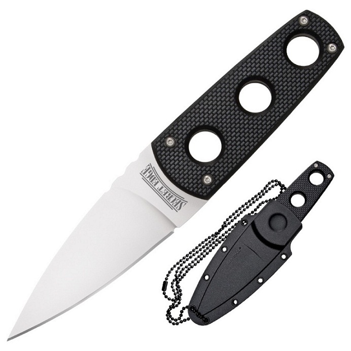 มีดห้อยคอ Cold Steel Secret Edge Neck Knife, Plain Edge Blade (11SDT)