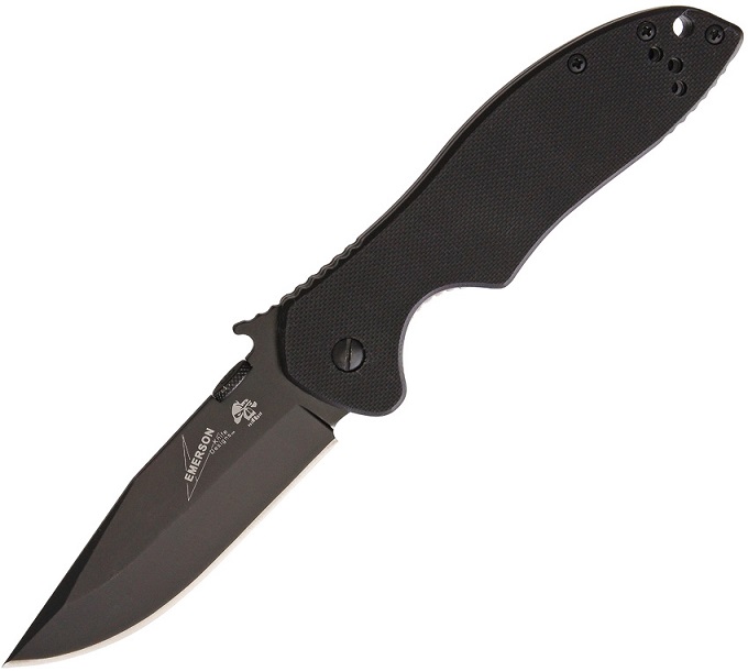 มีดพับ Kershaw Emerson CQC-6K Folding Knife G10 and Stainless Steel Handles Black Blade (6034BLK)