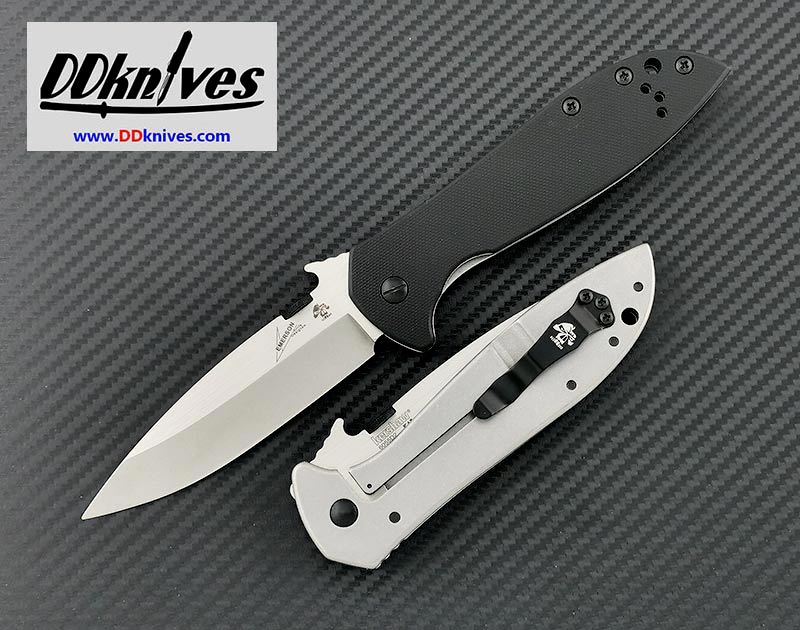 มีดพับ Kershaw Emerson CQC-4KXL Folding Knife D2 Blade, G10 and Stainless Steel Handles (6055D2)