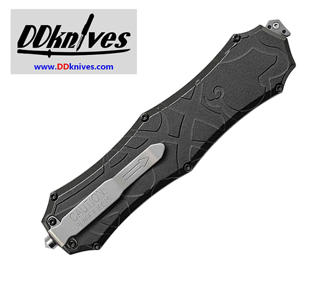 มีดออโต้ OTF Smith & Wesson OTF Assisted, Black Double Edge Blade, Black Aluminum Handles (SWOTF9B) 1