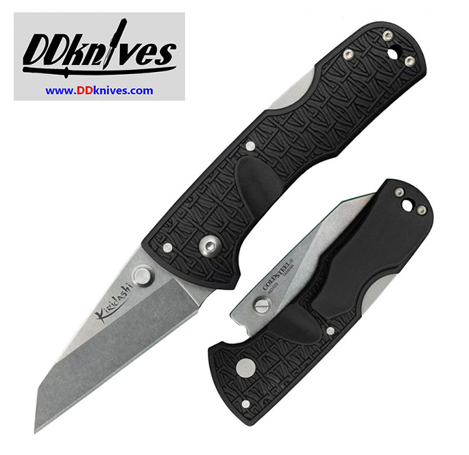 มีดพับ Cold Steel Kiridashi Folding Knife 4034SS Wharncliffe Blade, Griv-Ex Handles (20KPL)