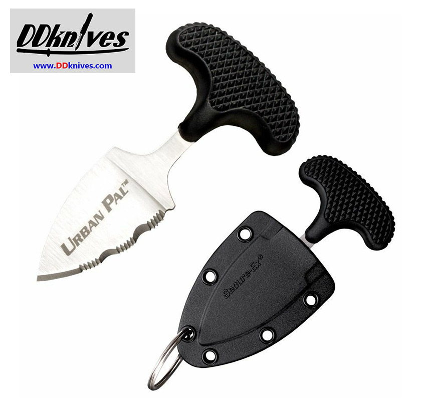 มีดชก Cold Steel Urban Pal Push Dagger Serrated Blade, Kraton Handle (43LS)