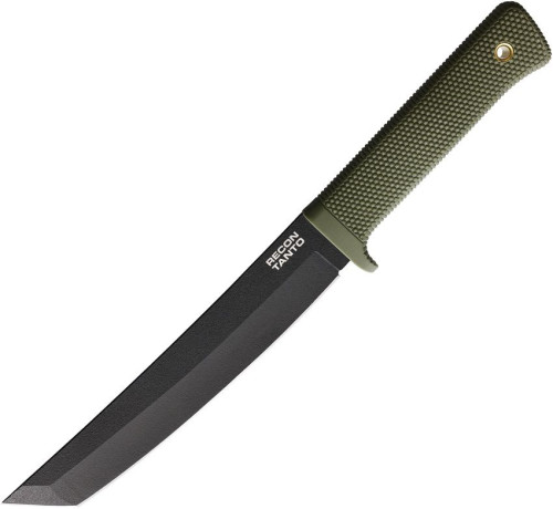 มีดใบตาย Cold Steel Recon Tanto Fixed Black SK-5 Blade, OD Green Handles (49LRT-ODBK)