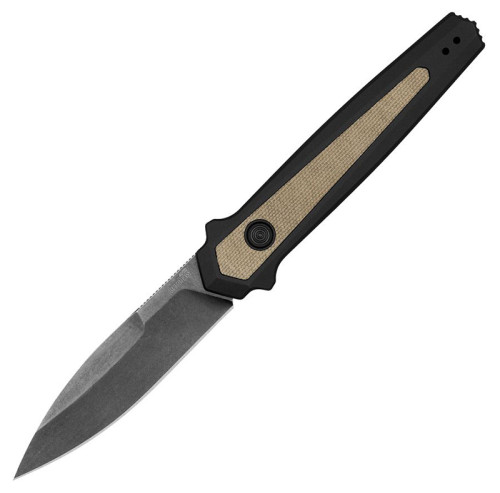 มีดออโต้ Kershaw Launch 15 AUTO Knife CPM-MagnaCut BlackWashed Blade, Black Aluminum Handles (7950)