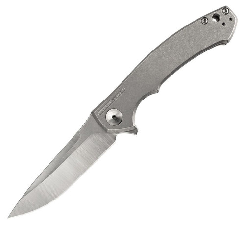 มีดพับ Zero Tolerance 0450 Sinkevich Flipper Knife S35VN Satin Blade, Titanium Handles