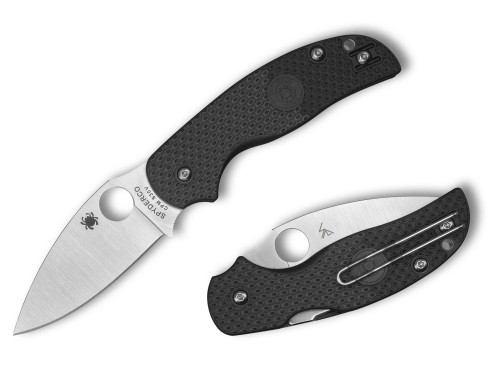 มีดพับ Spyderco Sage 5 Lightweight Folding Knife CPM-S30V Plain Blade, FRN Handles (C123PBK)