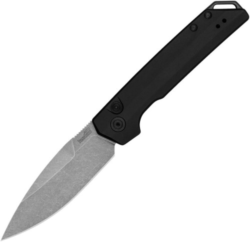 มีดออโต้ Kershaw Launch Iridium AUTO Folding Knife CPM-MagnaCut Blade, Black Aluminum Handles (7038)