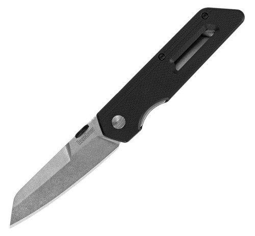 มีดพับ Kershaw Mixtape Folding Knife Stonewashed Blade, Black GFN Handles (2050)